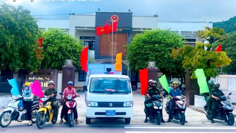Tuyên truyền chống khai thác hải sản trái phép, không báo cáo và không theo quy định (IUU) trên địa bàn xã cát tiến
